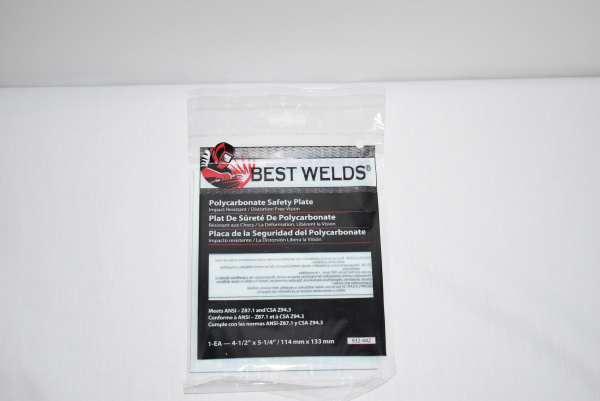 Best Welds Polycarbonate Saftey Lens 4x5 [L065]